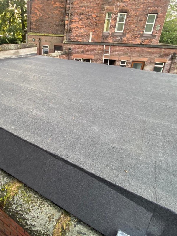 Professional flat roofing service in Warrington, Manchester, Cheshire